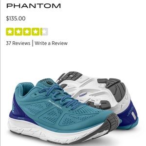Women’s Topo Athletic phantom running shoes